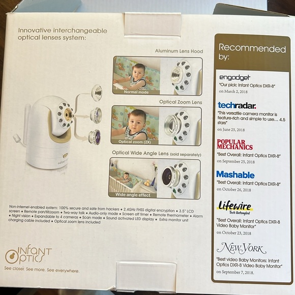 Infant Optics DXR-8 Monitor - Picture 4 of 4